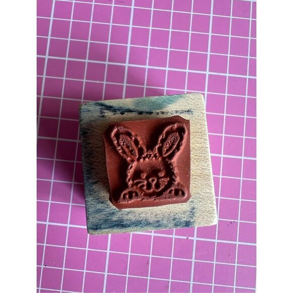 Stamps wood Lot of 5 Easter theme - Picture 15 of 15